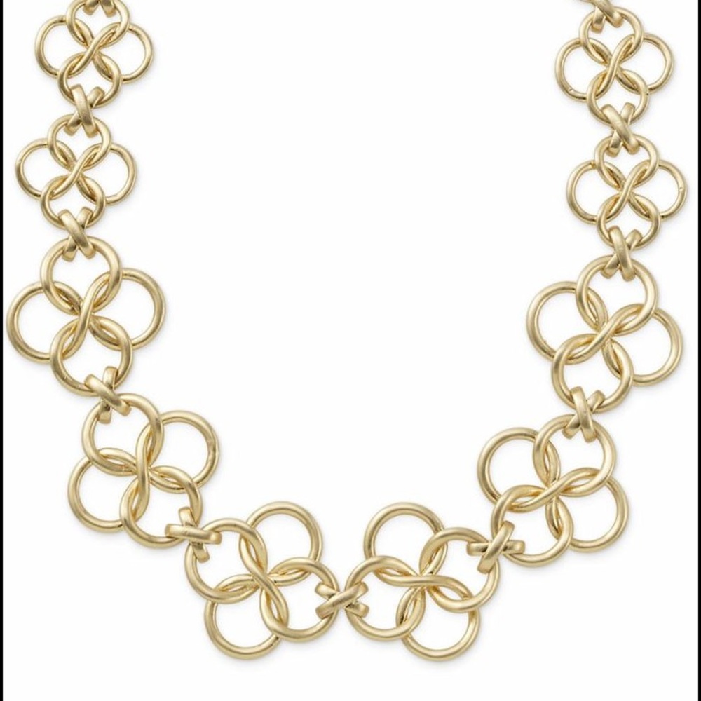 Stella & Dot Crosby Necklace Gold - Picture 2 of 7
