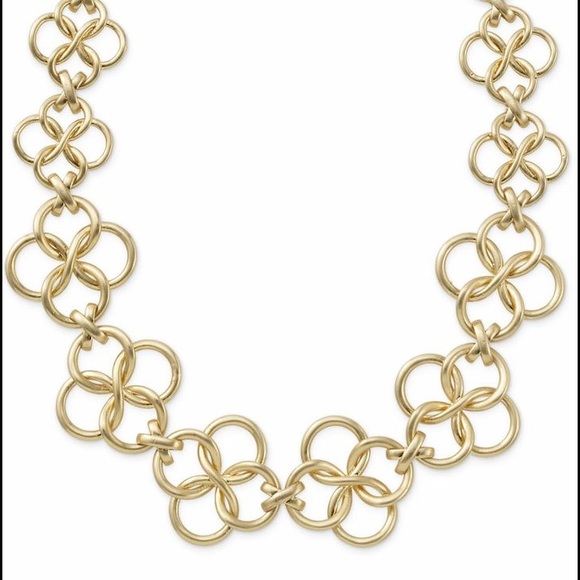 Stella & Dot Crosby Necklace Gold - Picture 2 of 7