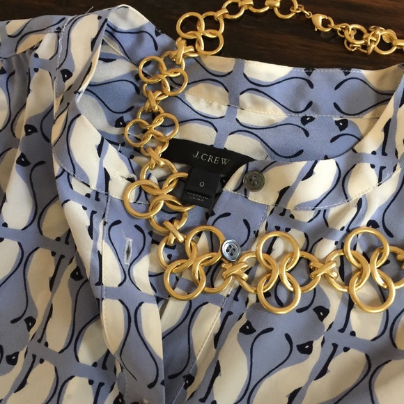 Stella & Dot Crosby Necklace Gold - Picture 5 of 7