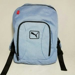 PUMA LIGHT BLUE MINI DOUBLE POCKET BACKPACK