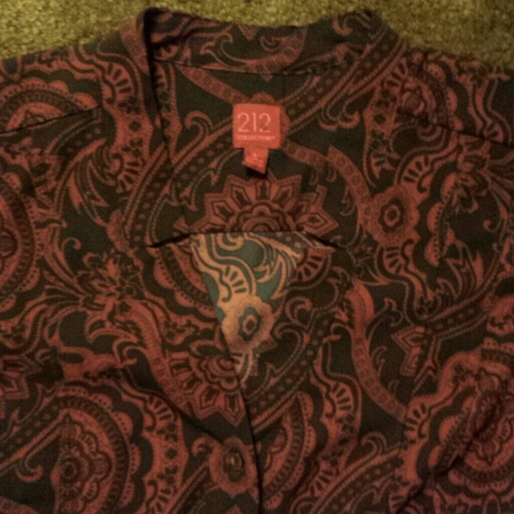 212 Collection blouse. Large. Nwt. - Picture 2 of 4