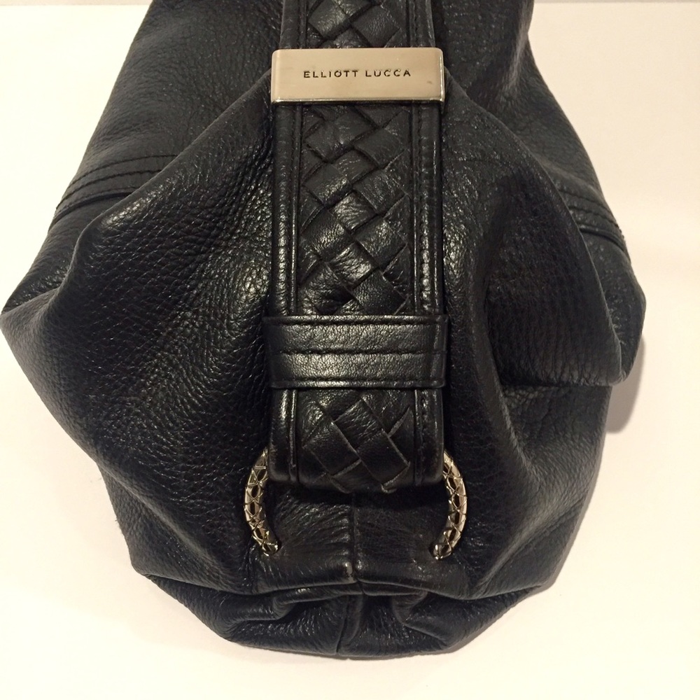 Elliott Lucca black leather bag