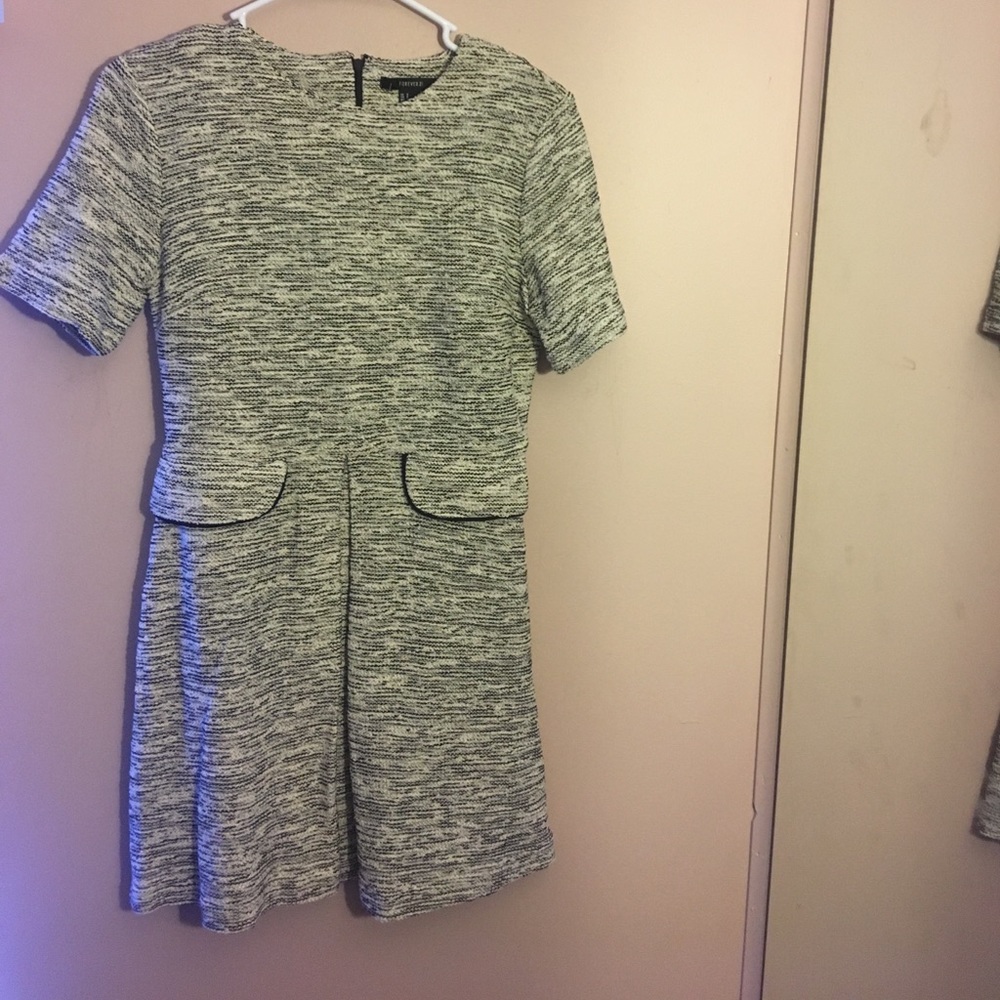 Forever 21 heather gray dress