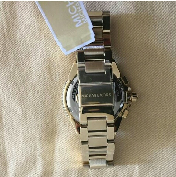 NWT Michael kors Crystal chronograph watch main image 4