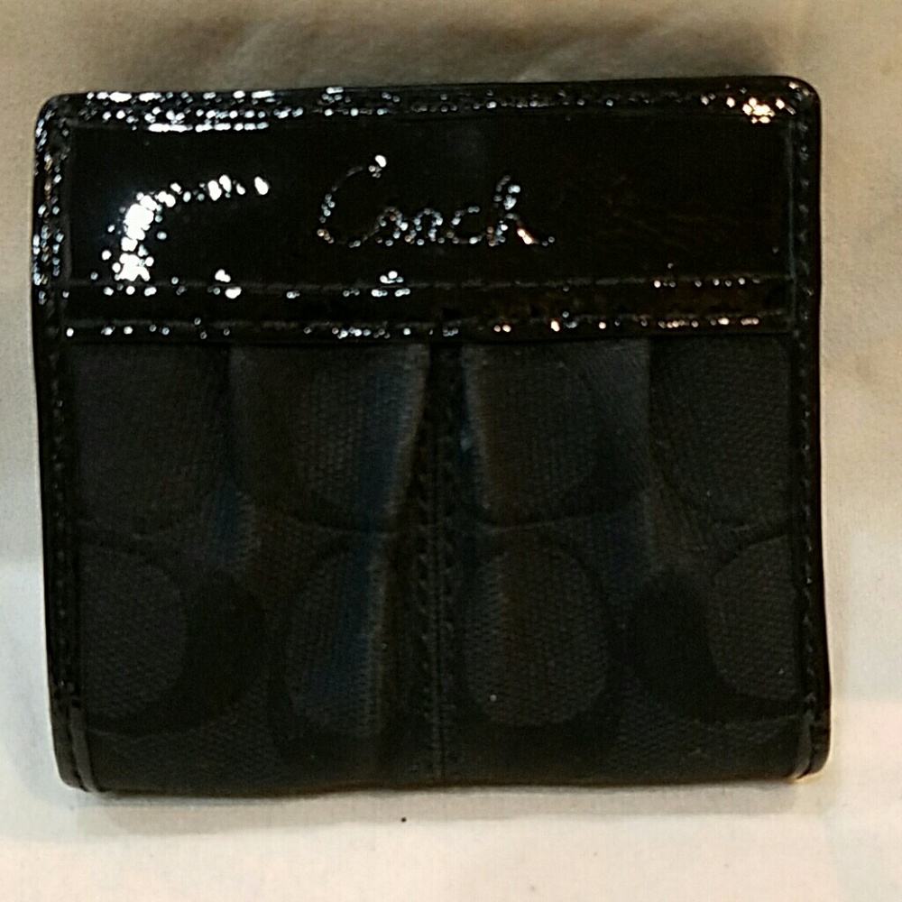 Coach Soho Pleated Signature Mini Wallet