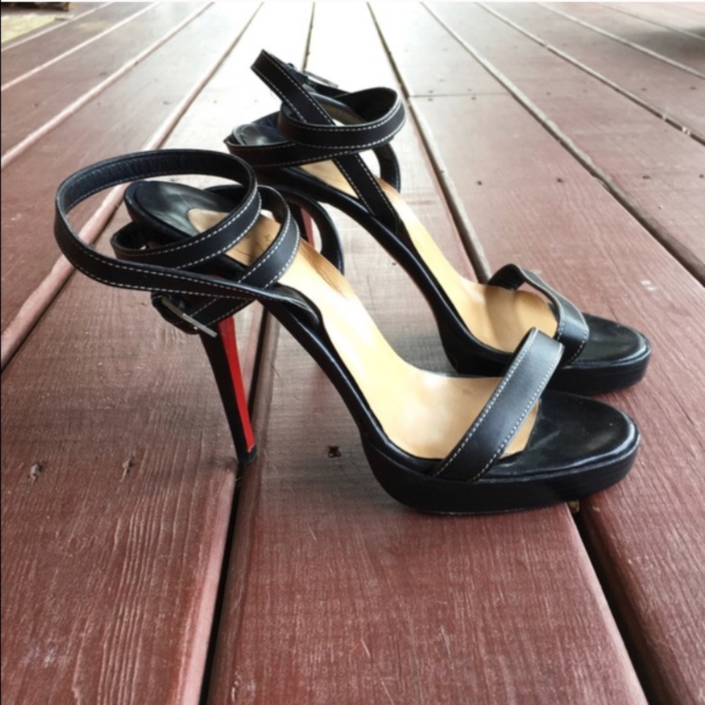 Christian louboutin ankle strap 39 SOLD