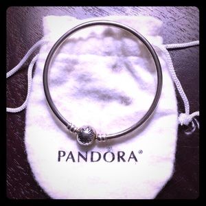 Pandora sterling silver bangle