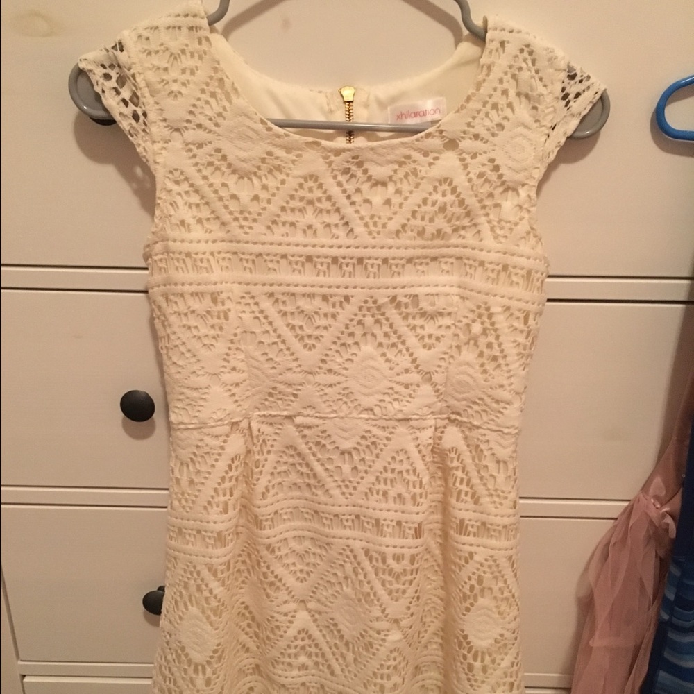 Girls white dress