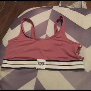VS PINK Ultimate Strappy Unlined Sports Bra