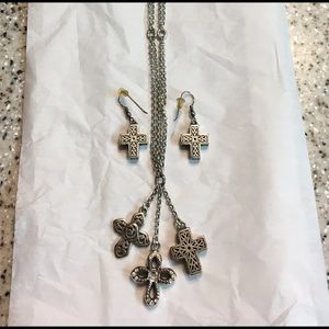 Brighton necklace and earring set