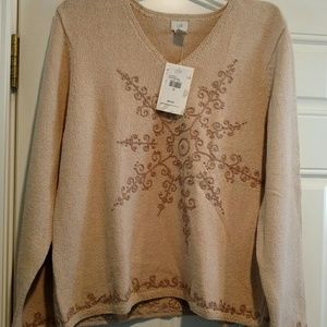 Tan sweater