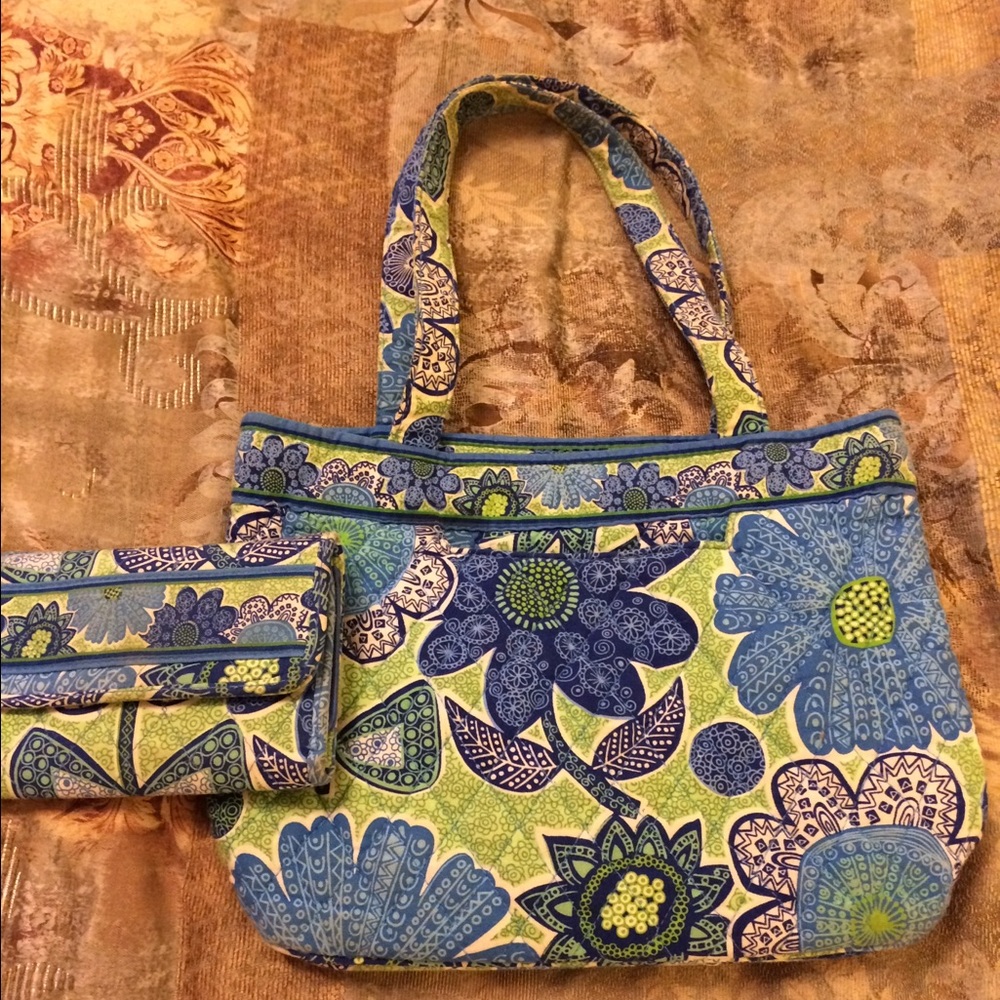 👜👜Vera Bradley Handbag & Wallet Combo👜👜
