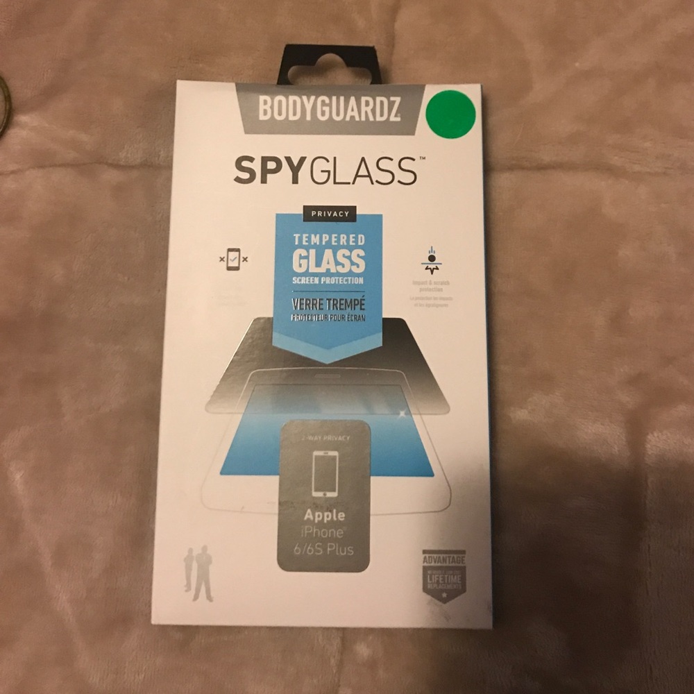 Spy glass body guardz screen protector