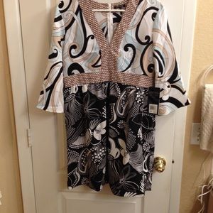 Daisy Fuentes Dress L Large NWT