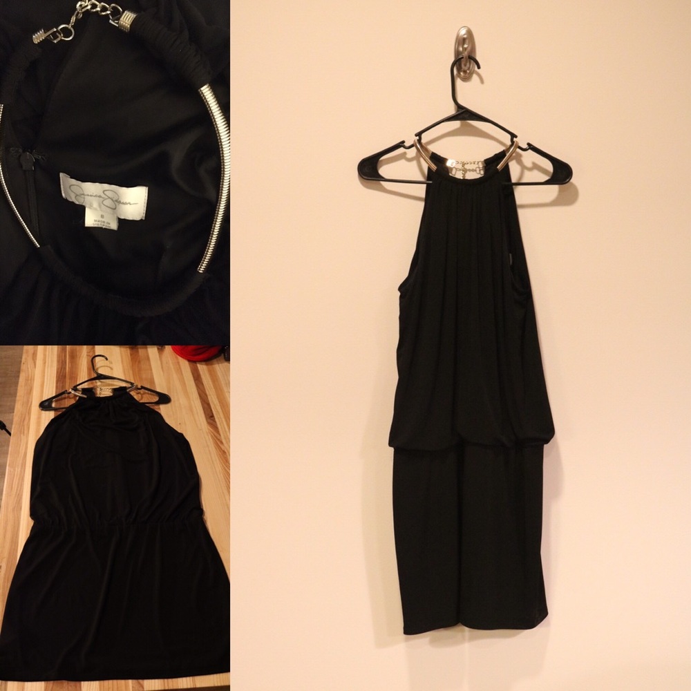 Jessica Simpson little black dress