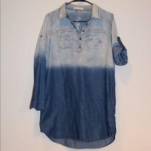 Cute denim shirt/tunic