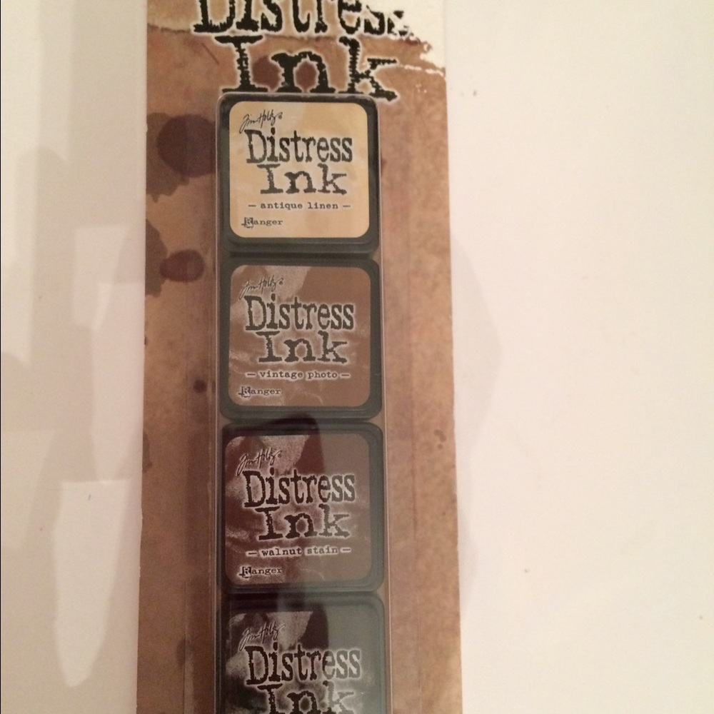 Tim Holtz distress ink set.