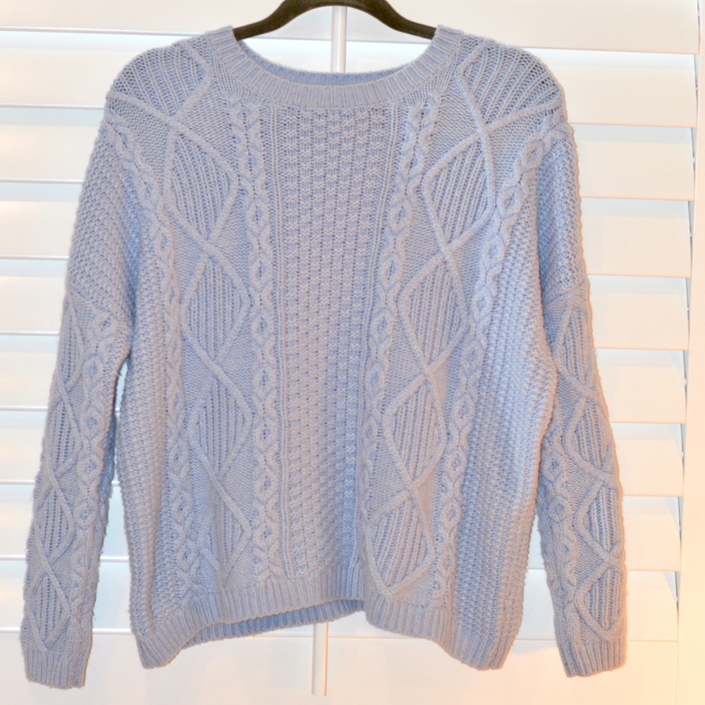 Topshop Blue Sweater