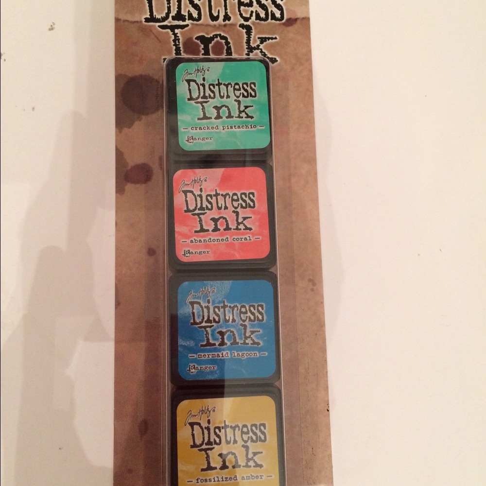 Tim Holtz distress ink set.