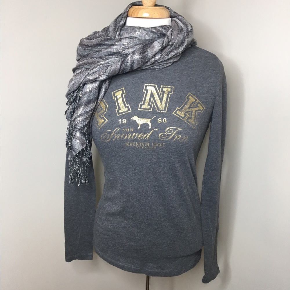 PINK long sleeve top