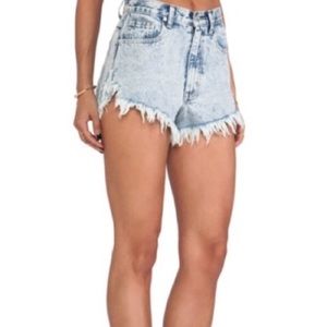 UNIF high waisted shorts