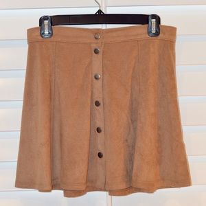 Beige Full Tilt Skirt
