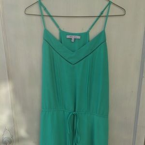 Naked zebra teal mini dress