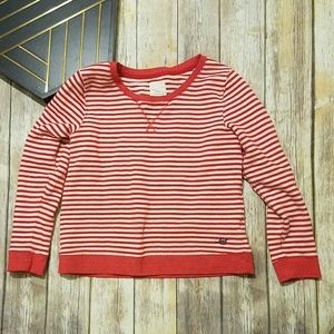 Levi's Red Striped Sweater