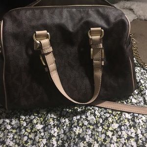 Medium Michael Kors Logo Satchel