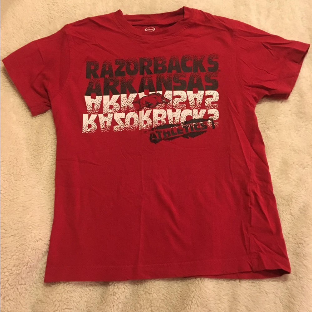 Red razorback Arkansas shirt
