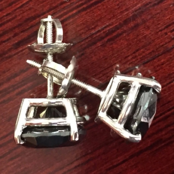 LastOne MAKEOFFER🌟Natural 4.0CT Diamond 14K Studs - Picture 3 of 6