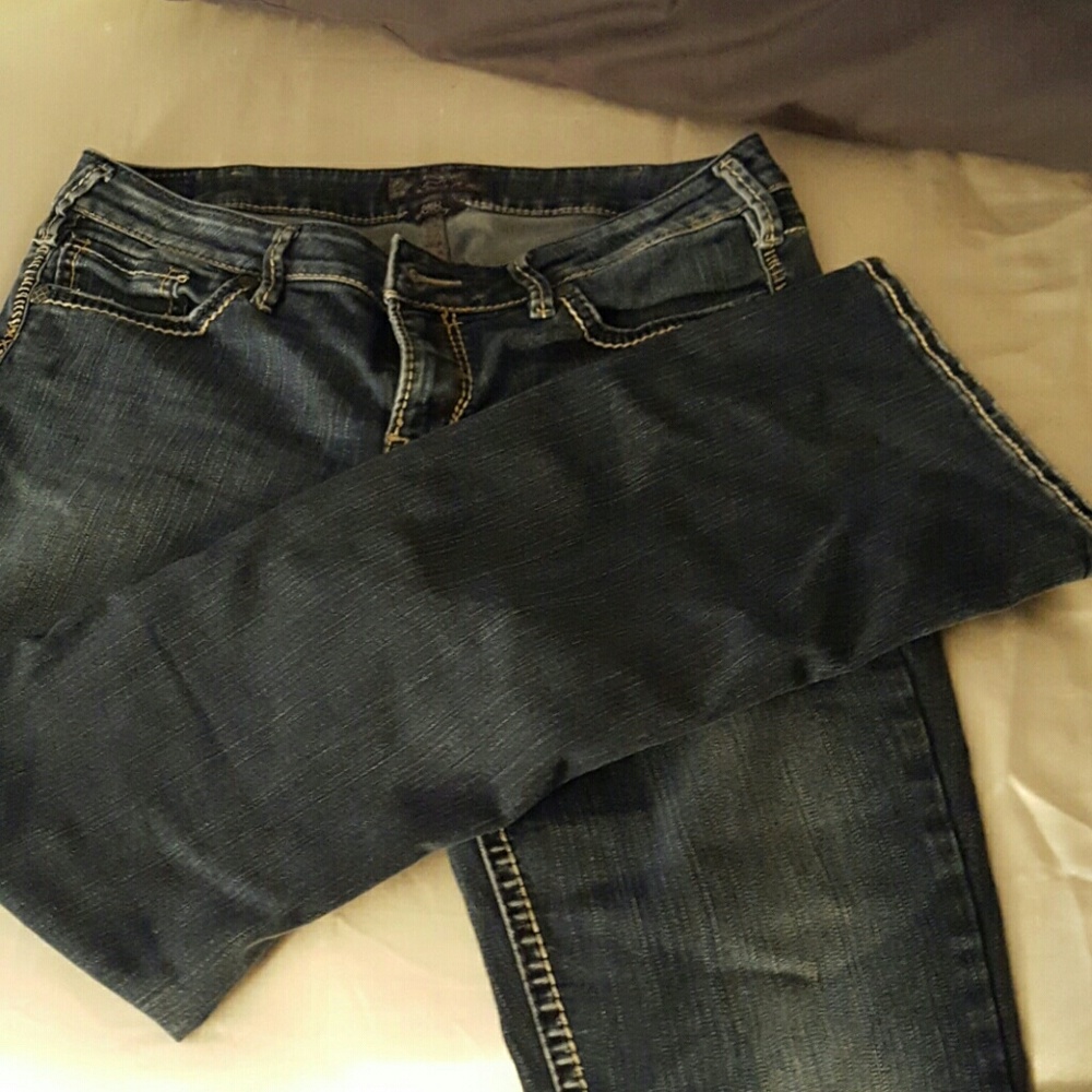Silver jeans
