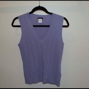 Purple knit Ralph Lauren vest