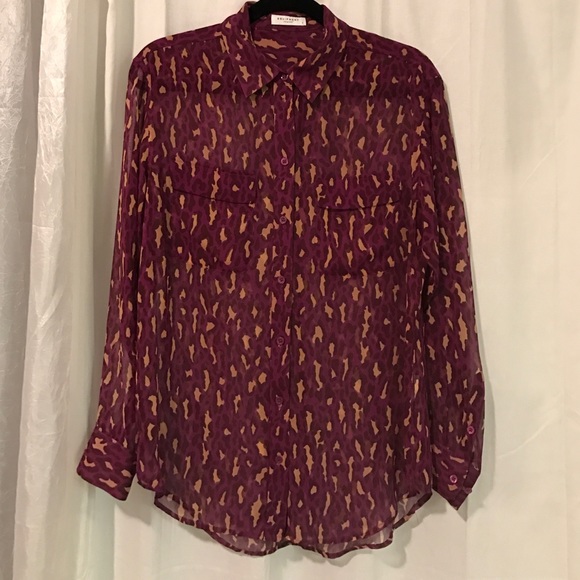 Equipment signature slim blouse - Picture 1 of 4