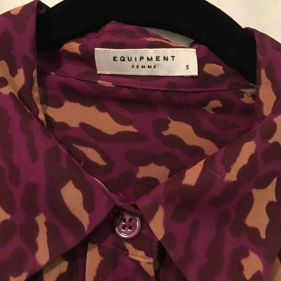 Equipment signature slim blouse - Picture 3 of 4