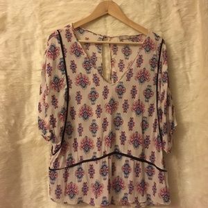ZARA Trafaluc printed blouse
