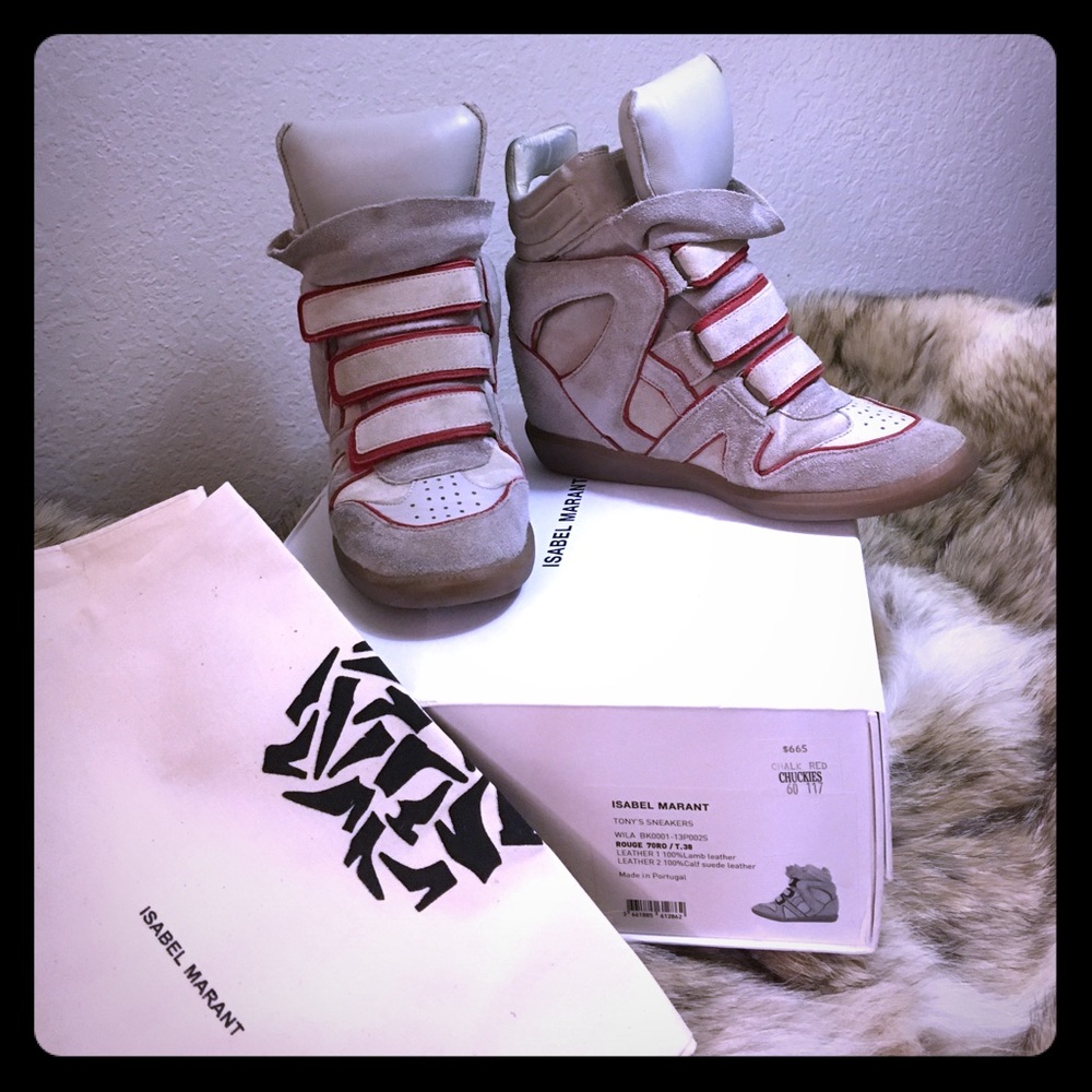 Isabel Marant wedge "Wila" Tony's Sneakers