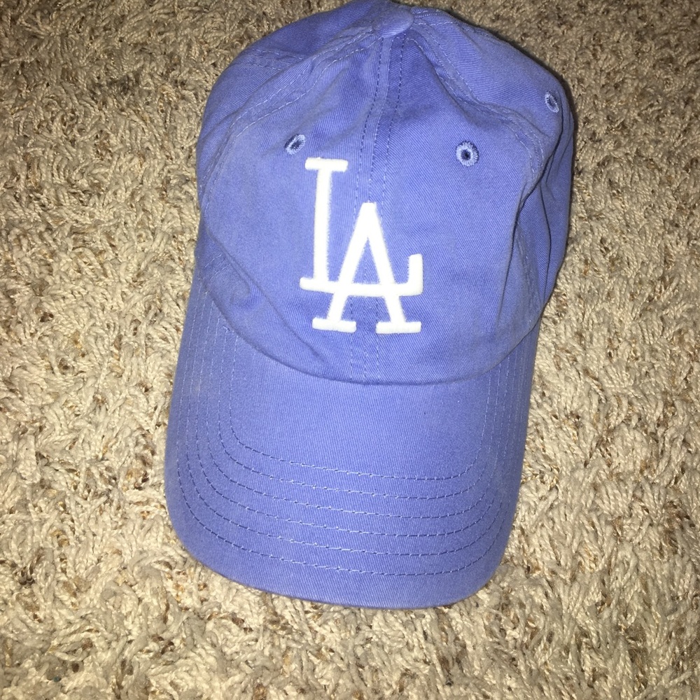 Cute blue LA pacsun hat