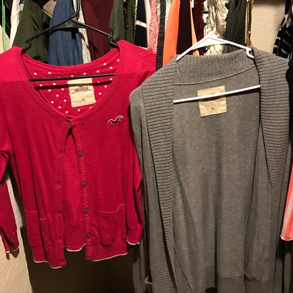 Hollister cardigan bundle