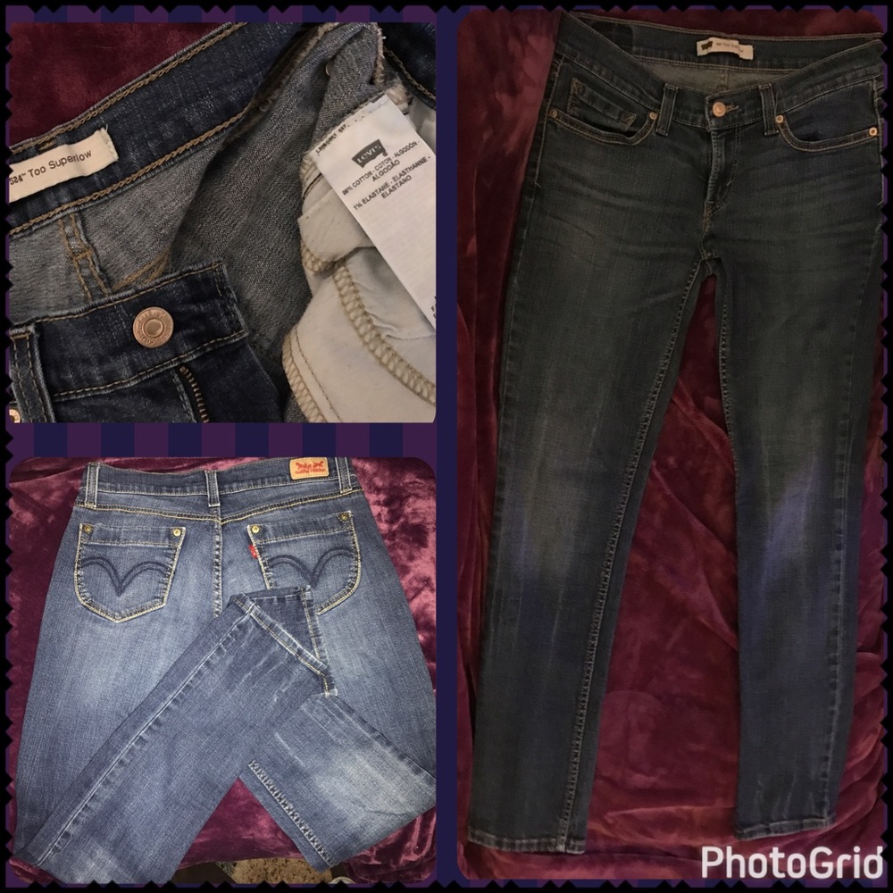 Levi's ~524~ Too SuperLow skinny