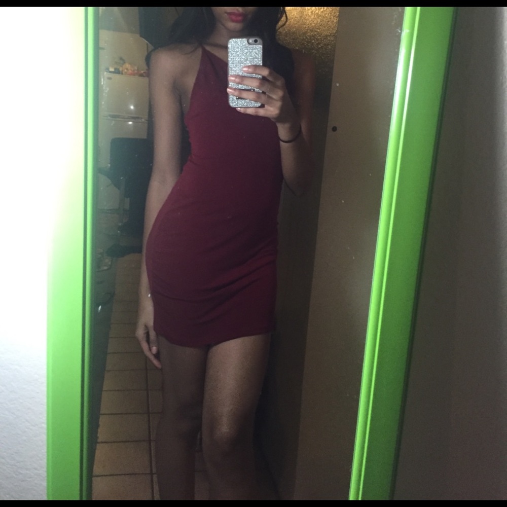 Red dress