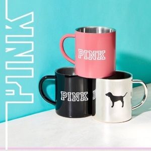 VS Pink Metal Mug