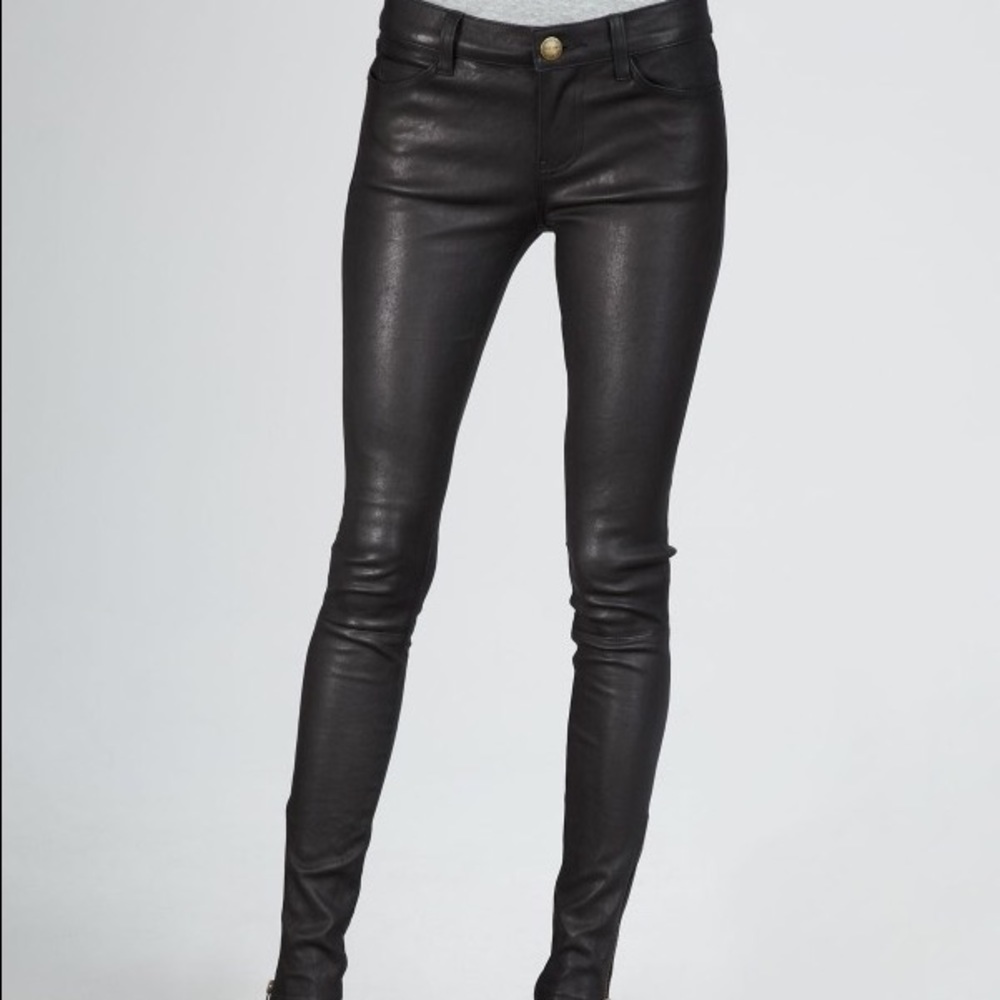 SOLD $998 Current Elliott leather pants.