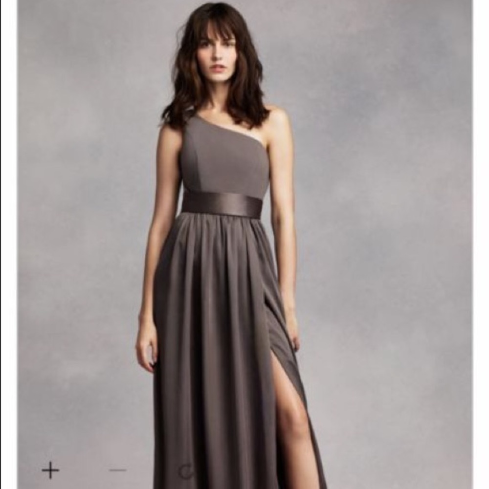 Vera Wang Charcoal Dress Size 8