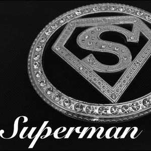 Superman logo belt