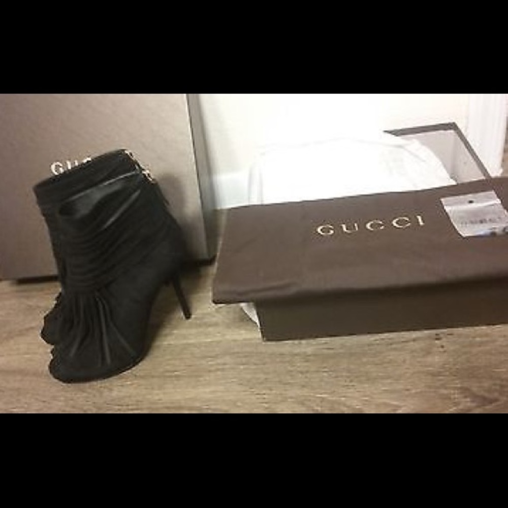 Authentic Gucci Ackerman Booties