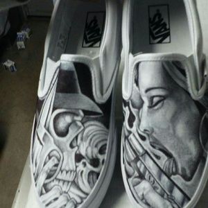 Custom vans (original prison art)