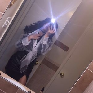 Clueless White sheet button up