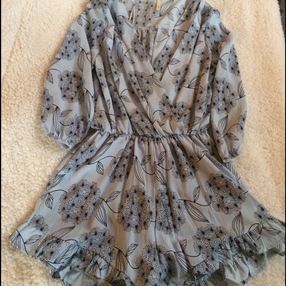 Blue Romper