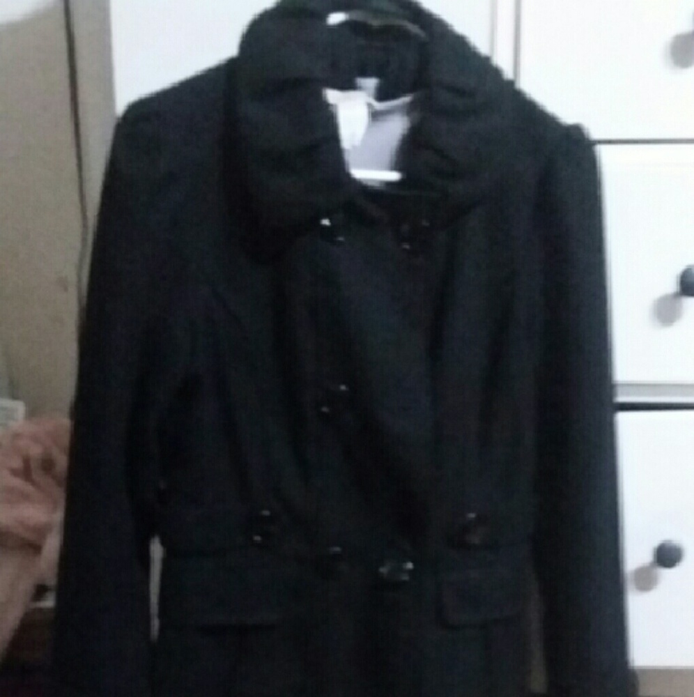 Celebrity pink Pea coat